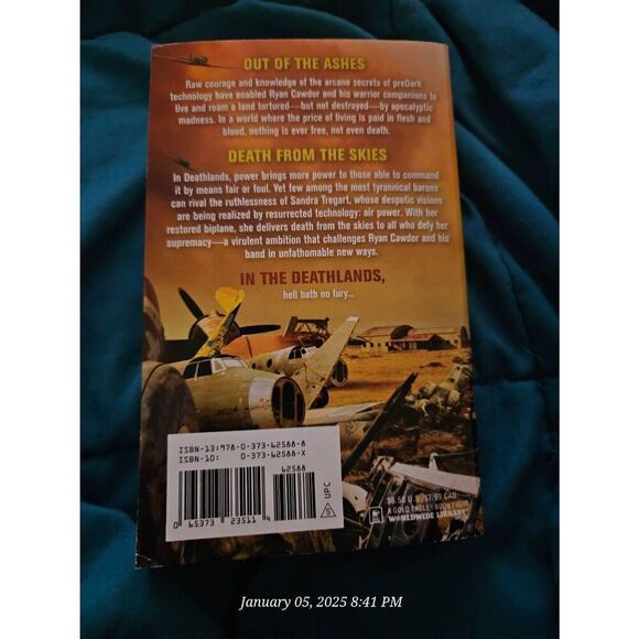 Death lands sky raider by James Axler gold eagle books isbn 0373625888 - Picture 4 of 5
